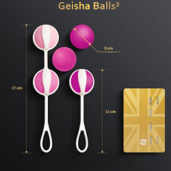 G-VIBE - ZESTAW 5 PILEK GEJSZY3 ROZOWY