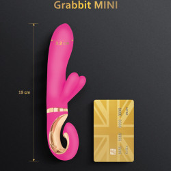 G-VIBE - WIBRATOR SILIKONOWY GRABBIT MINI ROZOWY