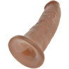 KING COCK - DILDO REALISTYCZNE 21,7 CM KARMEL