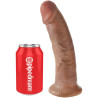 KING COCK - DILDO REALISTYCZNE 21,7 CM KARMEL