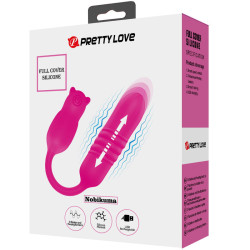 PRETTY LOVE - NOBIKUMA ROZOWY SILIKONOWY POCISK WIBRUJACY