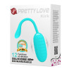 PRETTY LOVE - KIRK JASNOZIELONE WIBRUJACE JAJKO NA AKUMULATOR