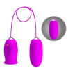 PRETTY LOVE - WIBRATOR LADOWANY DAISY DUAL EGG FIOLETOWY