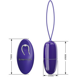 PRETTY LOVE - PILOT SELKIE YOUTH MINI JAJECZKO WIBRUJACE FIOLETOWE
