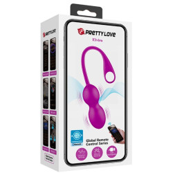 PRETTY LOVE - AKUMULATOROWE KULKI WIBRACYJNE ELVIRA FIOLETOWE