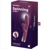 SATISFYER - WIRUJACY KROLIK 1 STYMULACJA LECHTACZKI I CZERWONEGO PUNKTU G
