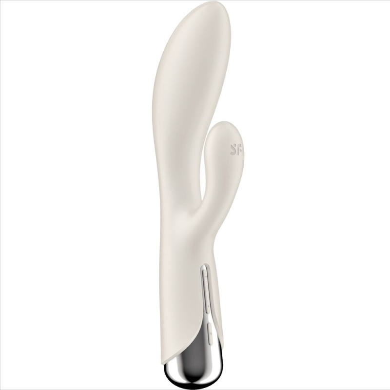 SATISFYER - WIRUJACY KROLIK 1 LECHTACZKA I STYMULACJA PUNKTU G BEZOWY