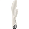 SATISFYER - WIRUJACY KROLIK 1 LECHTACZKA I STYMULACJA PUNKTU G BEZOWY