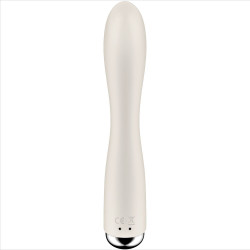 SATISFYER - SPINNING RABBIT 1 CLITORIS ET STIMULATION DU POINT G BEIGE