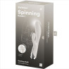 SATISFYER - WIRUJACY KROLIK 1 LECHTACZKA I STYMULACJA PUNKTU G BEZOWY