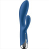 SATISFYER - WIRUJACY KROLIK 1 STYMULACJA LECHTACZKI I PUNKTU G NIEBIESKI