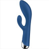SATISFYER - WIRUJACY KROLIK 1 STYMULACJA LECHTACZKI I PUNKTU G NIEBIESKI
