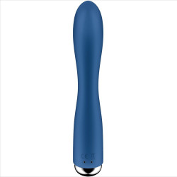 SATISFYER - WIRUJACY KROLIK 1 STYMULACJA LECHTACZKI I PUNKTU G NIEBIESKI