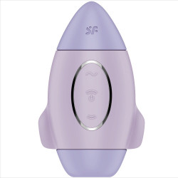 SATISFYER - MISSION CONTROL LILIOWY MALY WIBRATOR Z PODWOJNYM IMPULSEM