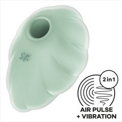 SATISFYER - WIBRATOR PULSE CLOUD DANCER GREEN AIR