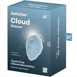 SATISFYER - WIBRATOR PULSE CLOUD DANCER BLUE AIR