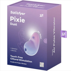 SATISFYER - PIXIE DUST LILAC AIR PLUSE STYMULATOR