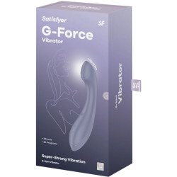 SATISFYER - WIBRATOR G-FORCE STYMULATOR PUNKTU G FIOLETOWY