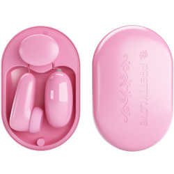 PRETTY LOVE - MAGIC BOX WIBRUJACY KULEK I ROZOWY STYMULATOR