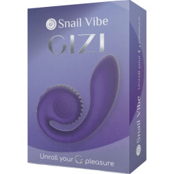 SNAIL VIBE - GIZI DUAL STIMULATOR PURPLE