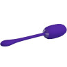 PRETTY LOVE - KIRK RECHARGEABLE VIBRATING EGG PURPLE