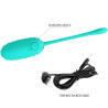 PRETTY LOVE - LADOWANE JAJKO WIBRACYJNE KIRK AQUA GREEN