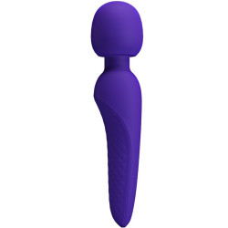 PRETTY LOVE - MEREDITH MASSAGER 12 TRYBÓW WIBRACJI FIOLETOWY