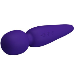 PRETTY LOVE - MEREDITH MASSAGER 12 TRYBÓW WIBRACJI FIOLETOWY