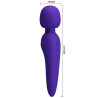 PRETTY LOVE - MEREDITH MASSAGER 12 TRYBÓW WIBRACJI FIOLETOWY
