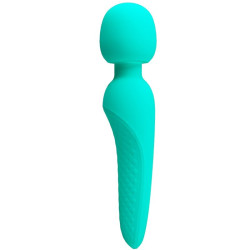 PRETTY LOVE - MEREDITH MASSAGER 12 TRYBÓW WIBRACJI AQUA GREEN