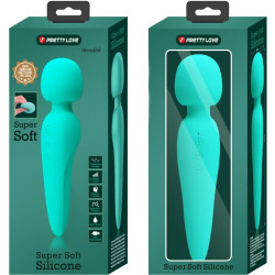 PRETTY LOVE - MEREDITH MASSAGER 12 TRYBÓW WIBRACJI AQUA GREEN