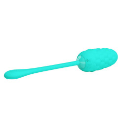 PRETTY LOVE - WIBRACYJNE JAJKO Z AQUA GREEN DOLADOWANA MORSKA TEKSTUREM