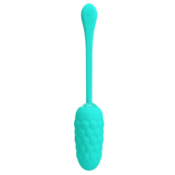 PRETTY LOVE - WIBRACYJNE JAJKO Z AQUA GREEN DOLADOWANA MORSKA TEKSTUREM