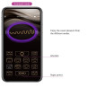 PRETTY LOVE - JAYLEEN VIBRATOR APP REMOTE CONTROL PURPLE