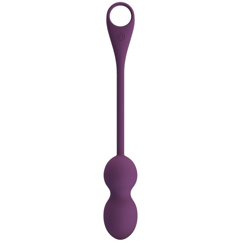 PRETTY LOVE - PILOT ZDALNEGO STEROWANIA APLIKACJA ELVIRA KEGEL BALLS FIOLETOWY
