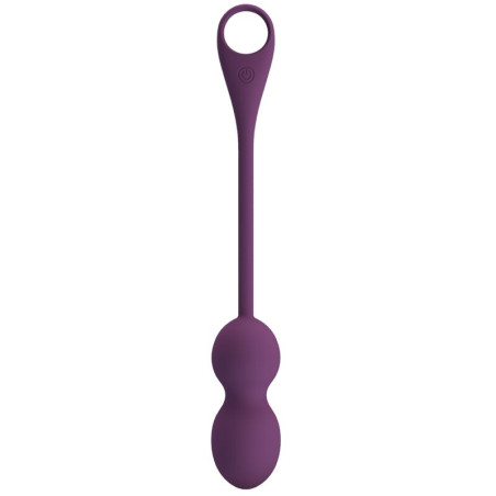 PRETTY LOVE - PILOT ZDALNEGO STEROWANIA APLIKACJA ELVIRA KEGEL BALLS FIOLETOWY