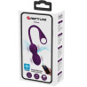 PRETTY LOVE - PILOT ZDALNEGO STEROWANIA APLIKACJA ELVIRA KEGEL BALLS FIOLETOWY