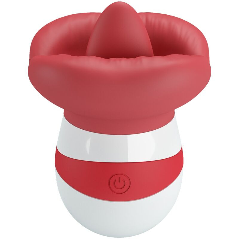 PRETTY LOVE - MINA STIMULATEUR DE LANGUE ROUGE CLAIR PRETTY LOVE - MINA STIMULATEUR DE LANGUE ROUGE CLAIR