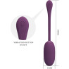 PRETTY LOVE - DOREEN PURPLE RECHARGEABLE VIBRATING EGG