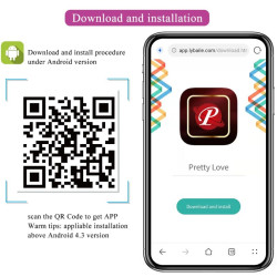 PRETTY LOVE - AUGUST ZDALNY GLOBALNY WIBRATOR PODWÓJNEJ PRZYJEMNOSCI