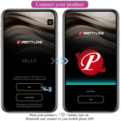 PRETTY LOVE - AUGUST ZDALNY GLOBALNY WIBRATOR PODWÓJNEJ PRZYJEMNOSCI