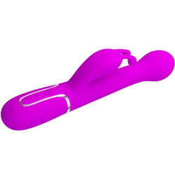 PRETTY LOVE - DEJON RABBIT WIBRATOR 3 W 1 WIELOFUNKCYJNY FIOLETOWY