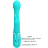 PRETTY LOVE - DEJON RABBIT WIBRATOR 3 W 1 WIELOFUNKCYJNY AQUA GREEN