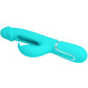 PRETTY LOVE - DEJON RABBIT WIBRATOR 3 W 1 WIELOFUNKCYJNY AQUA GREEN