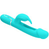 PRETTY LOVE - DEJON RABBIT WIBRATOR 3 W 1 WIELOFUNKCYJNY AQUA GREEN