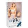 CALEXOTICS - RIDER MASSAGER DOUBLE MOTOR REMOTE CONTROL BLUE