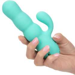 CALEXOTICS - DEL MAR DIVA WIBRATOR RABBIR AQUA GREEN BY CALIFORNIA DREAMING