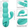 CALEXOTICS - DEL MAR DIVA VIBRATOR RABBIR AQUA GREEN BY CALIFORNIA DREAMING