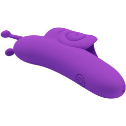 PRETTY LOVE - SNAIL MOCNY FIOLETOWY STYMULATOR PALCOW