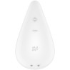 SATISFYER - DEW DROP VIBRADOR LAY-ON BLANCO